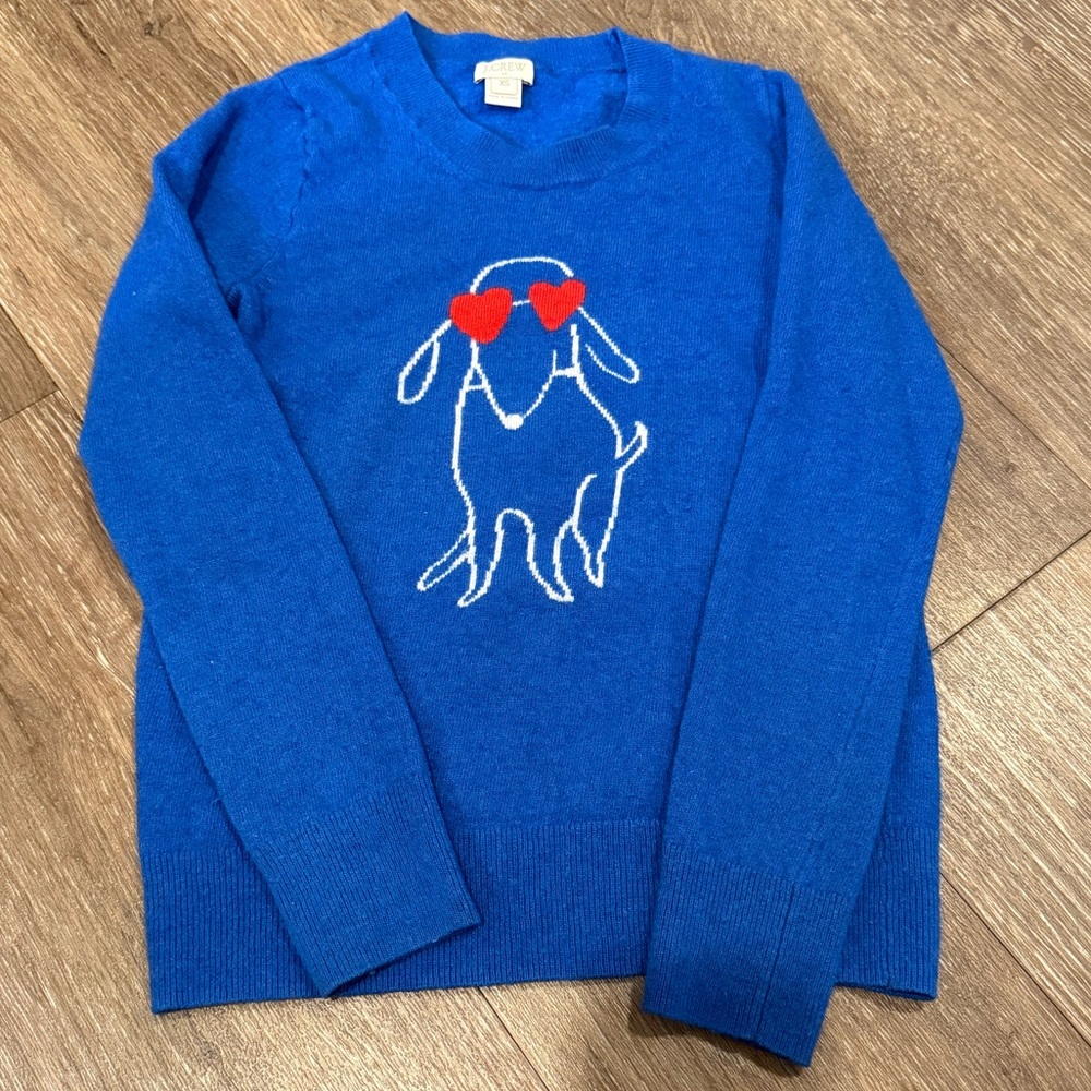 J. Crew Graphic Crewneck Sweater